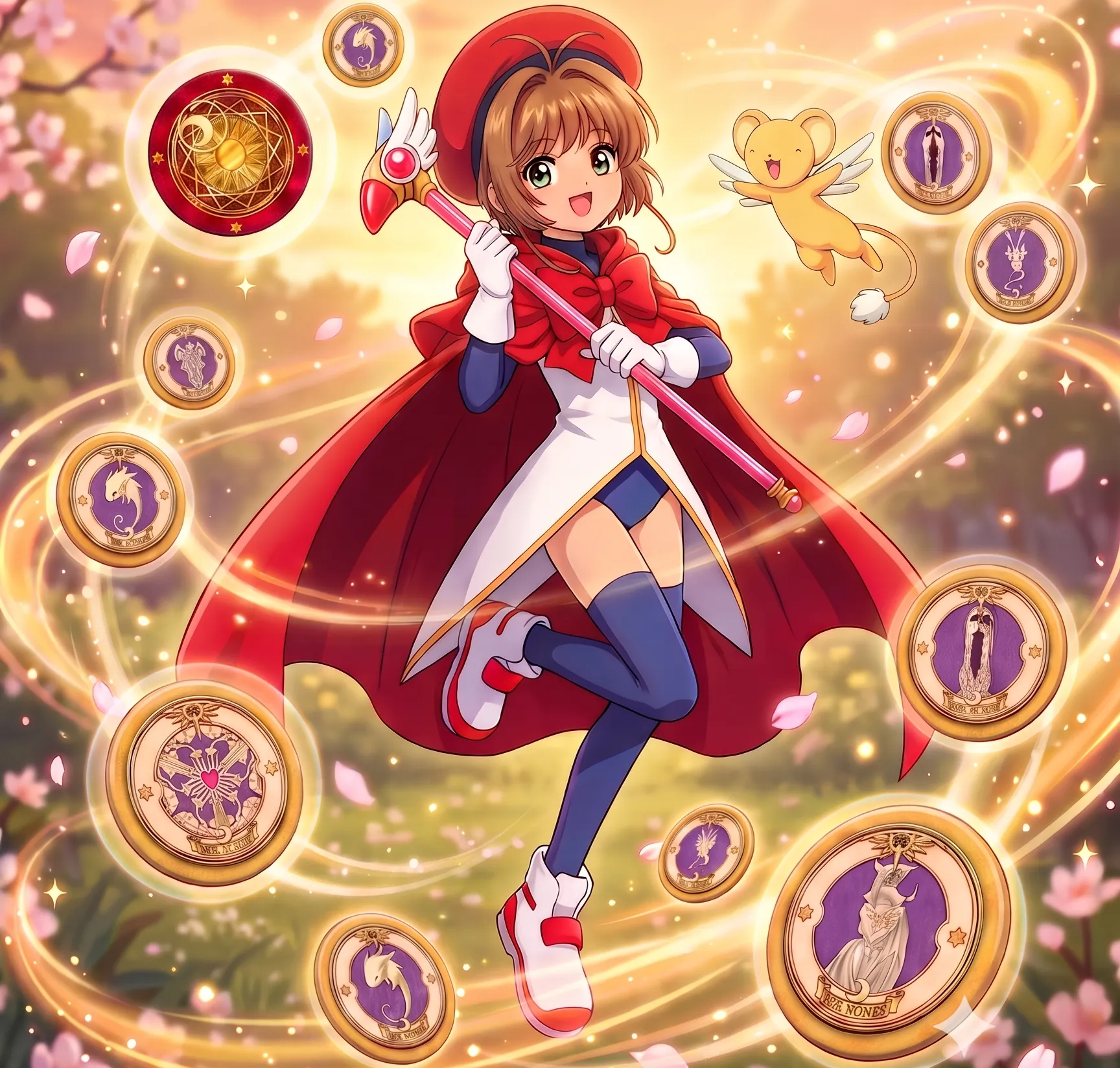 Portada de la colección Sakura cardcaptor - Mendoza Pines