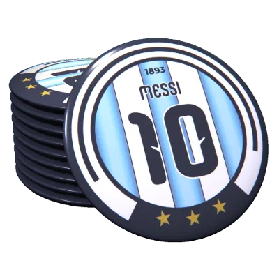 Pin de Messi - Mendoza Pines