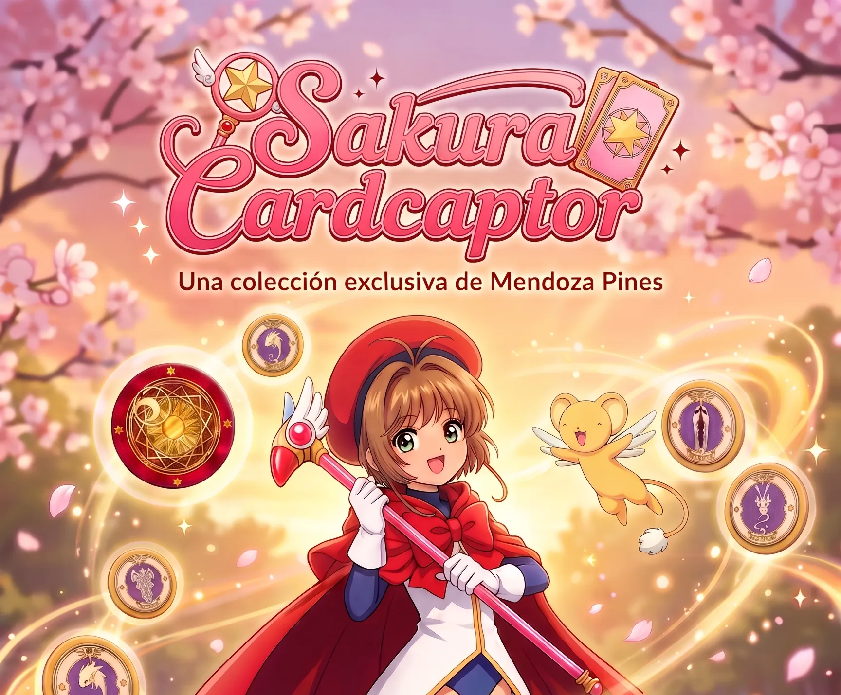 Colección Sakura cardcaptor - Mendoza Pines